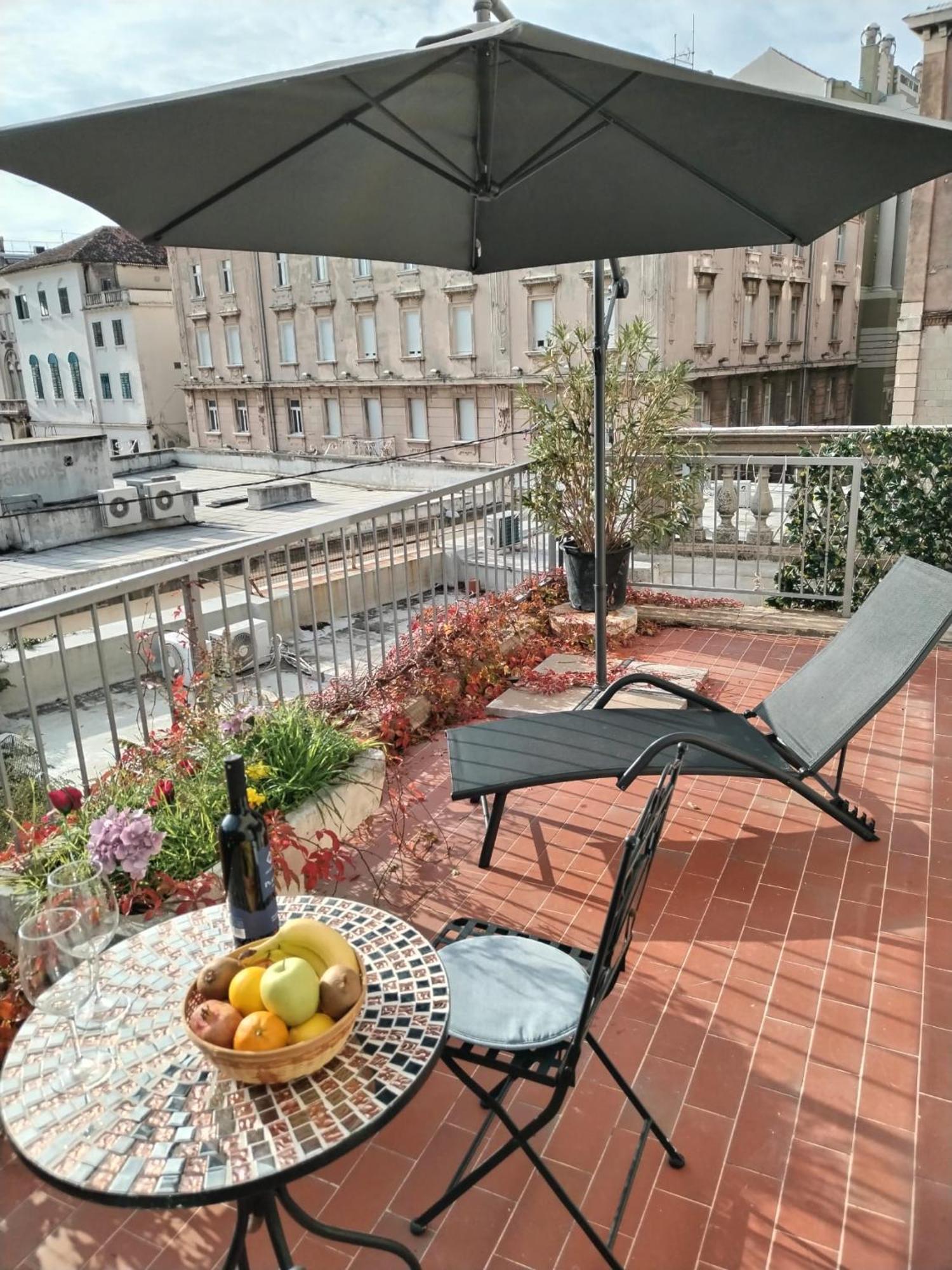 Апартаменты Sunny Terrace Сплит Экстерьер фото