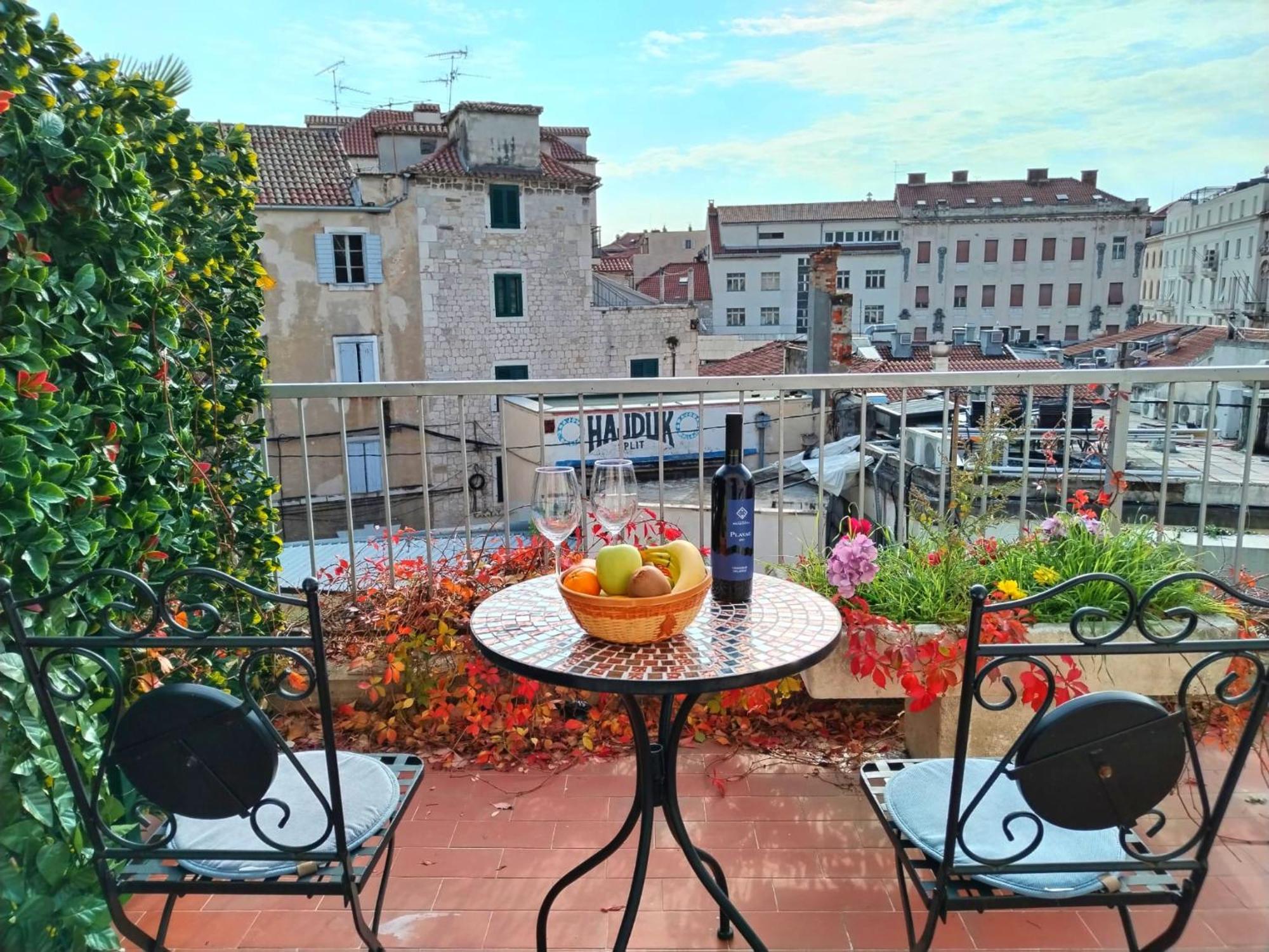 Апартаменты Sunny Terrace Сплит Экстерьер фото